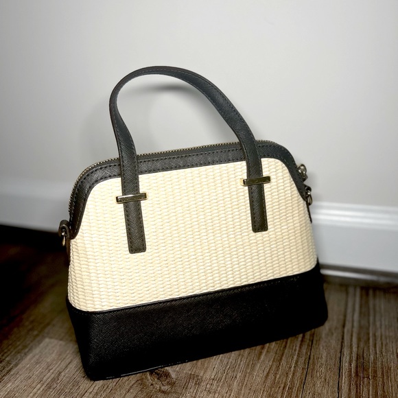 Kate Spade Cedar Street Straw Maise Tote Bag like brand new - Picture 4 of 6